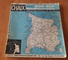 Rare sncf chaix d'occasion Rare sncf chaix d'occasion  Amiens-