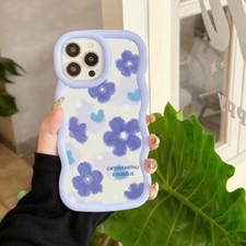 Capa traseira linda feminina meninas para vários telefones onda fofa quente pequena flor comprar usado  Enviando para Brazil