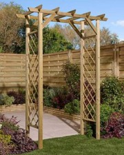 Wooden garden archway for sale  NORTHAMPTON