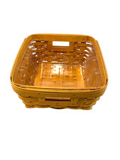 Longaberger 2003 pequeña cesta de soluciones de almacenamiento con protector EE. UU. 11 L 9,75 W 4,75 H segunda mano  Embacar hacia Mexico