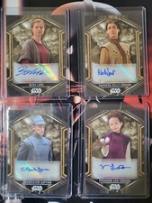 Escolha seus cartões de autógrafo/autógrafos paralelos Star Wars Obi Wan Kenobi Topps comprar usado  Enviando para Brazil
