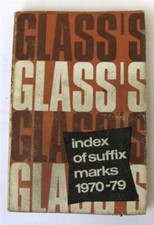 Glass index suffix for sale  LEICESTER