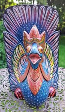 Holz figur pfau gebraucht kaufen  Alsfeld
