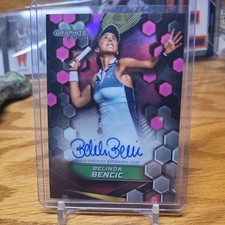 Usado, Tênis 2024 Topps Graphite #GS-BBE Belinda Bencic rosa no cartão autografado 15/15 comprar usado  Enviando para Brazil