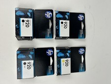 Lote de 4 cartuchos de tinta preta/amarela HP 920 OfficeJet 6000 6500 7000 7500a 6500a comprar usado  Enviando para Brazil