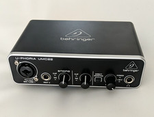 Behringer umc22 phoria for sale  BURNLEY