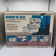 Usado, Tenda organizadora e pia portátil vintage Reliance Wash N Go 3 galões trailer acampamento comprar usado  Enviando para Brazil