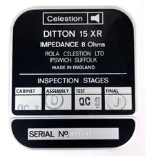 Celestion ditton 15xr d'occasion  Expédié en Belgium
