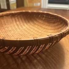 Vintage winnowing wicker for sale  Durham