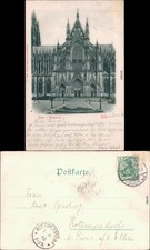 Pocztówka Kolonia Katedra Kolońska - Portal południowy 1902 na sprzedaż  Wysyłka do Poland