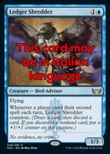 Mtg ledger shredder usato  Bari