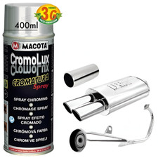 MACOTA Cromolux Pintura en aerosol cromada 400 ml Cromado resistente al calor comprar usado  Enviando para Brazil