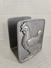 Pewter farm napkin for sale  Neosho