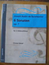 Notenheft sonaten 3 gebraucht kaufen  Laage