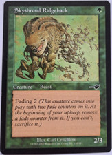 Skyshroud ridgeback nemesis for sale  PONTEFRACT