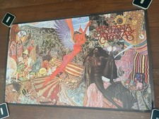 Raro pôster Santana Abraxas 1970 por Mati Klarwein famoso álbum capa arte comprar usado  Enviando para Brazil
