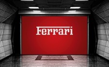 Ferrari metall schriftzug gebraucht kaufen  Berlin
