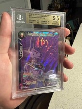 Beerus Universe 7 Divine Vanquisher TB1-030 SPR Dragon Ball Super DBS BGS 9.5, usado comprar usado  Enviando para Brazil
