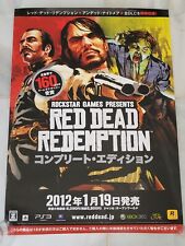 Pôster promocional Red Dead Redemption completo PS3 Xbox 360 loja oficial Japão B2 comprar usado  Enviando para Brazil