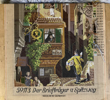 Stickbild spitzweg briefträge gebraucht kaufen  Bretten