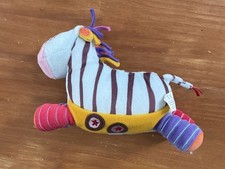 Peluche doudou zèbre d'occasion  Rully