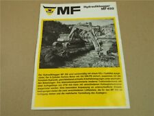 Prospekt massey ferguson gebraucht kaufen Prospekt massey ferguson gebraucht kaufen  Merseburg