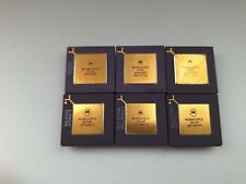 Máscara Motorola MC68000RC8 2C91E 3A72E 4C91E 0B26M 68000 vintage CPU DOURADA comprar usado  Enviando para Brazil