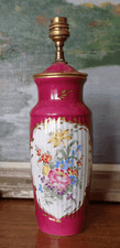 Pied lampe porcelaine d'occasion  Chaumont