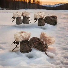 Babyschuhe gestrickt zopf gebraucht kaufen Babyschuhe gestrickt zopf gebraucht kaufen  Baunatal