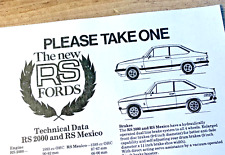 Ford 2000 rs2000 for sale  PRESTON