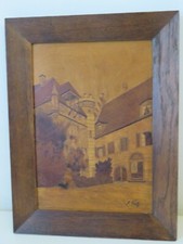 Ancien tableau marqueterier d'occasion Ancien tableau marqueterier d'occasion  Buchy