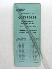1954 chevrolet suggested for sale  Merchantville
