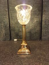 Brass glass upright for sale  Loganville