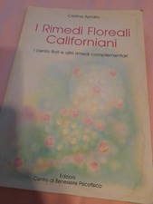 Rimedi floreali californiani usato  Italia