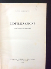Liofilizzazione. luigi calcagn usato  Compiano