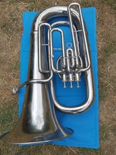 Tristar tuba silvered for sale  ELY