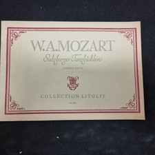 Mozart salzburger tanzbüchlei gebraucht kaufen  Jena