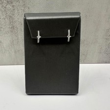 Diamond huggie earrings for sale  West Hempstead