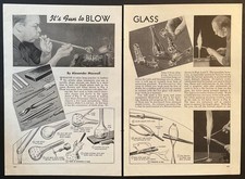Glass blowing 1944 for sale  Diamond Point