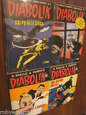Lotto diabolik giallo usato  Milano