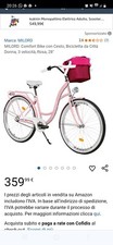 Bici donna citta usato  Roma