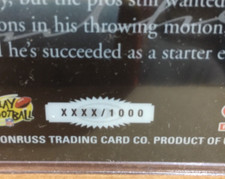 Usado, Kerry Collins 1997 Donruss Studio Vitral Estrelas Executivo Master Proof 1/1 comprar usado  Enviando para Brazil
