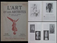 Art artistes 1921 d'occasion  Rennes-