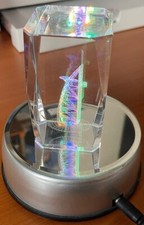 Glaskristall gravur motiv gebraucht kaufen  Frankfurt am Main