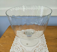 Clear glass trifle for sale  Wolfeboro