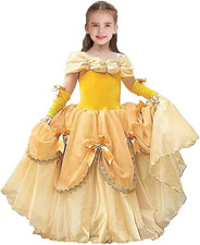 Costume principessa belle usato  Roma