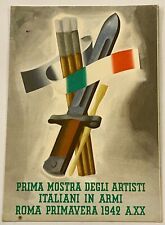 Cartolina prima mostra usato  Siena