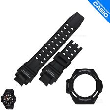 Pulseira e moldura de relógio genuínas Casio G-Shock GA-1100-1A preto fosco/cinza e letra branca comprar usado  Enviando para Brazil