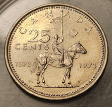 Cents 1973 canada d'occasion  Fontainebleau