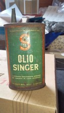 Lattina olio singer usato  Guastalla